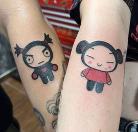 Tattoos old school , Neotradicional y anime